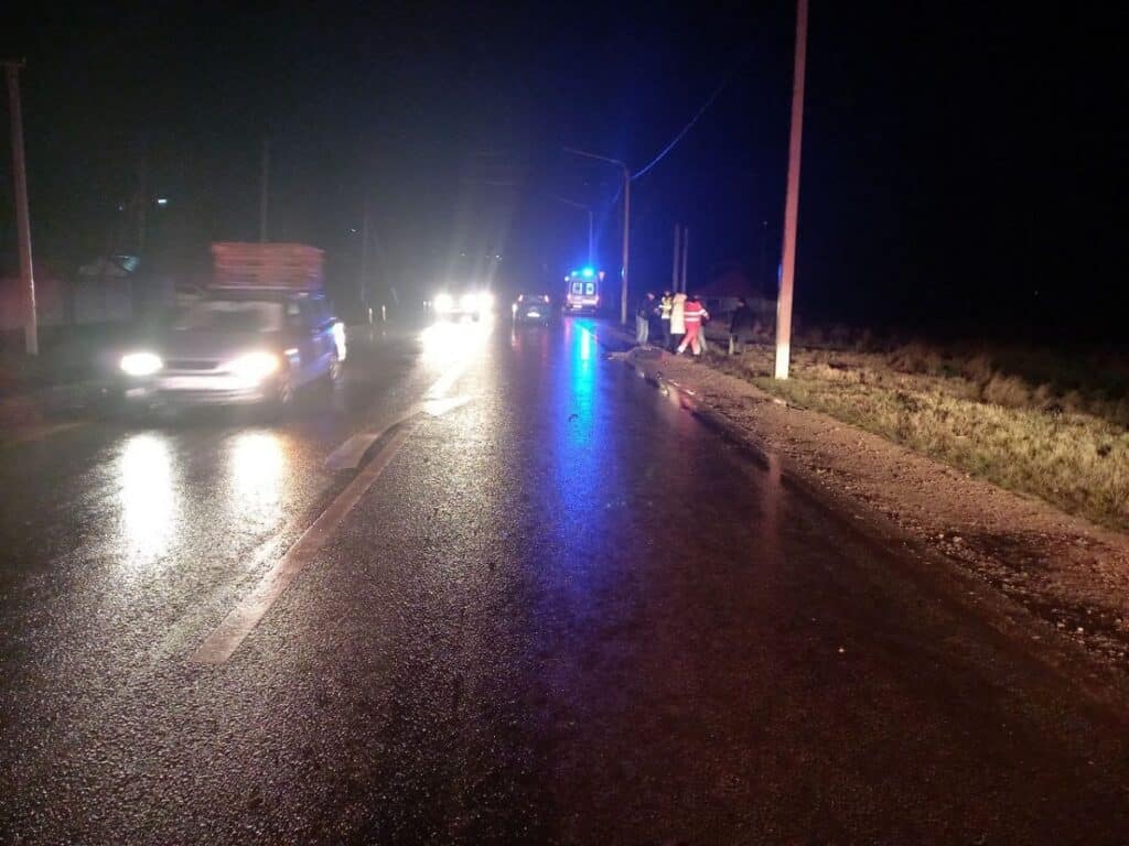 Accident mortal la Călărași. O femeie, tamponată în timp ce traversa strada neregulamentar