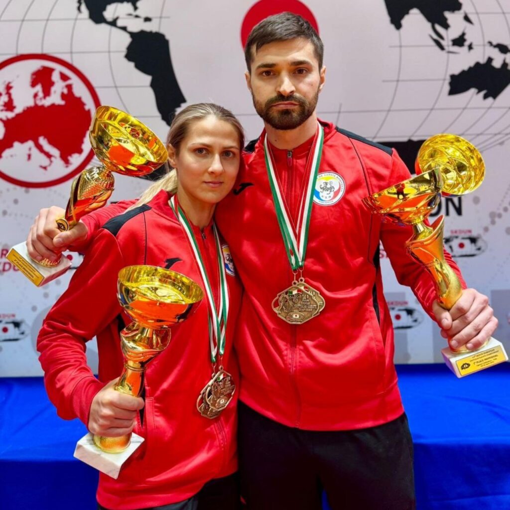 Vitalie și Anastasia Spînu au cucerit șapte medalii la Mondialul de karate SKDUN 2025